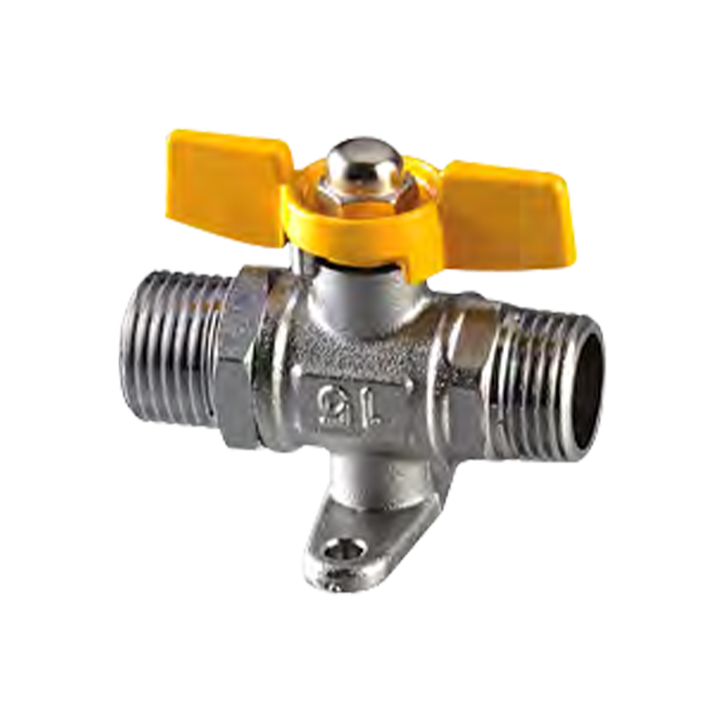 Dupla külső szálgömb szelep alappal