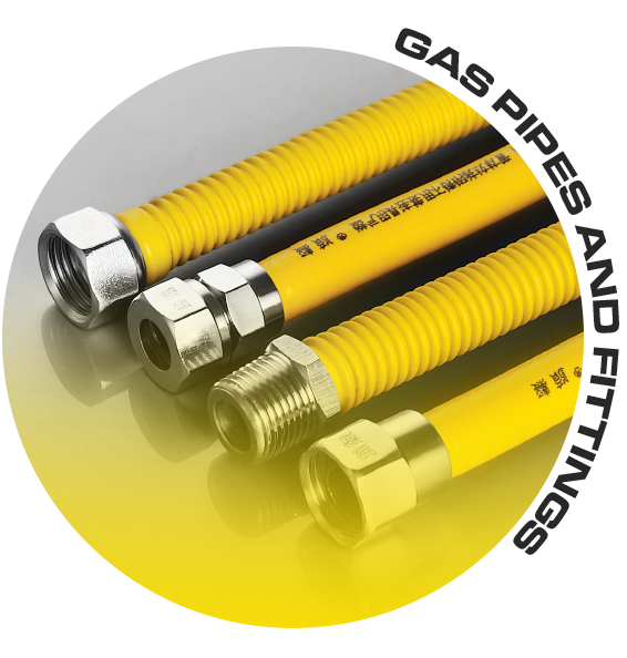 Gázcsövek és szerelvények